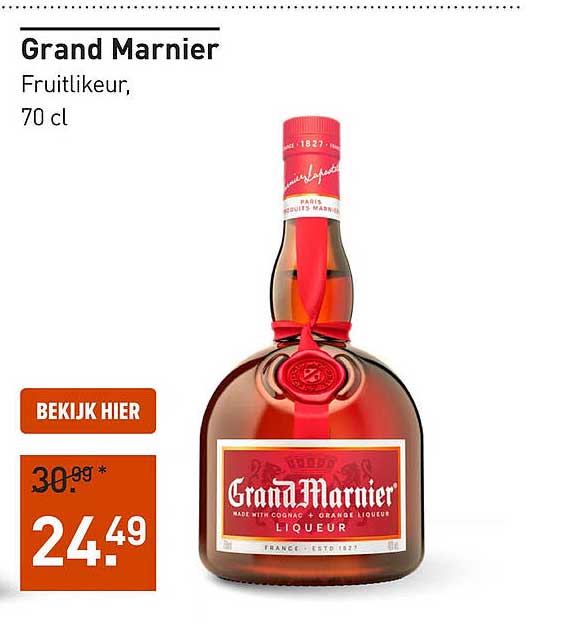 Grand Marnier Fruitlikeur, 70 cl