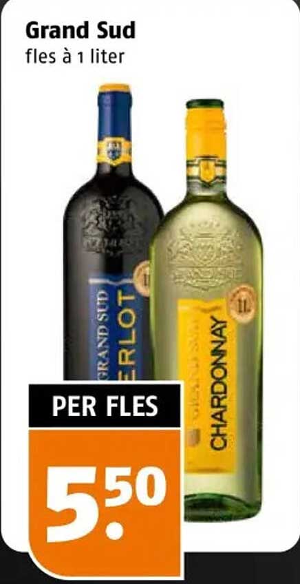 Grand Sud fles à 1 liter