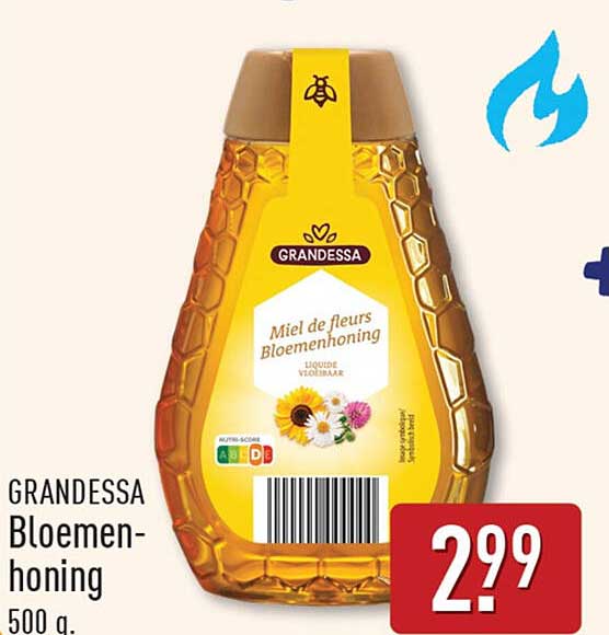 GRANDESSA Bloemenhoning 500 g