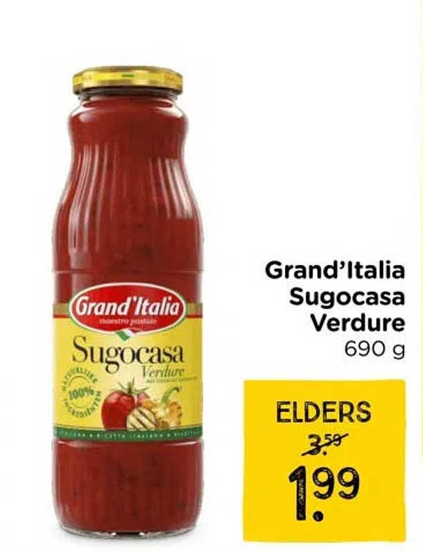 Grand'Italia Sugocasa Verdure 690 g