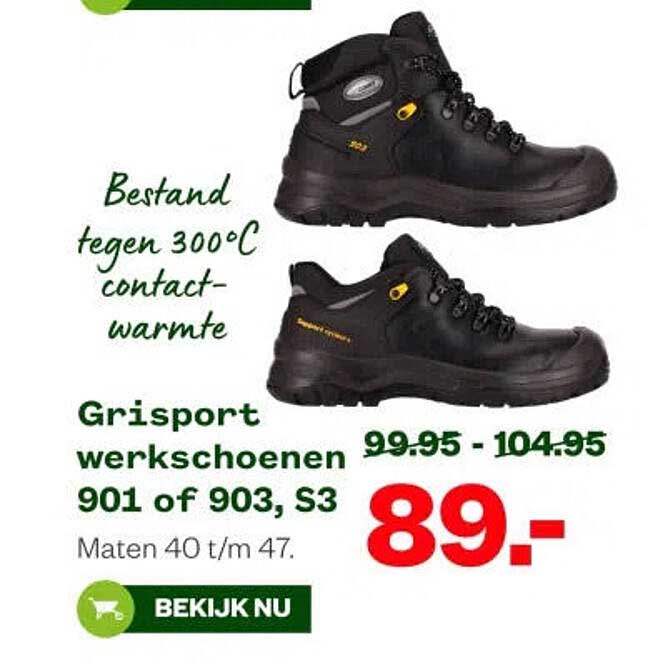 Grisport werkschoenen 901 of 903, S3