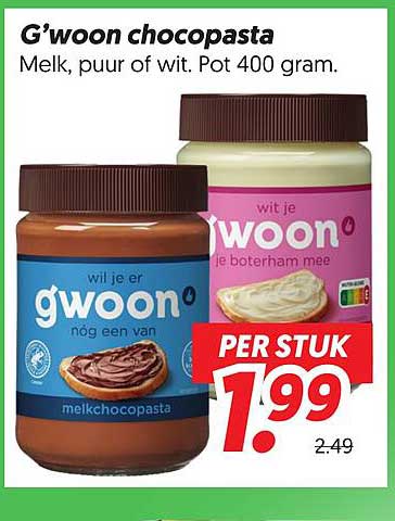 G’woon chocopasta