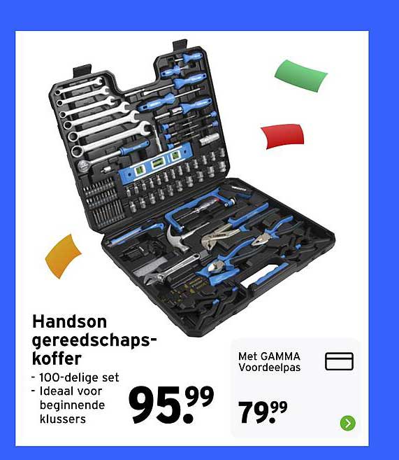Handson gereedschapskoffer