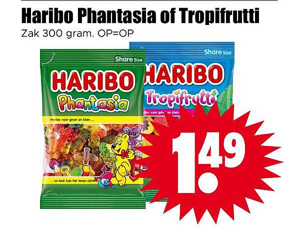 Haribo Phantasia of Tropifrutti
