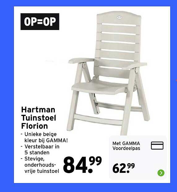 Hartman Tuinstoel Florion