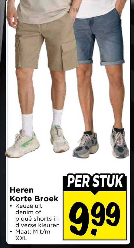Heren Korte Broek PER STUK