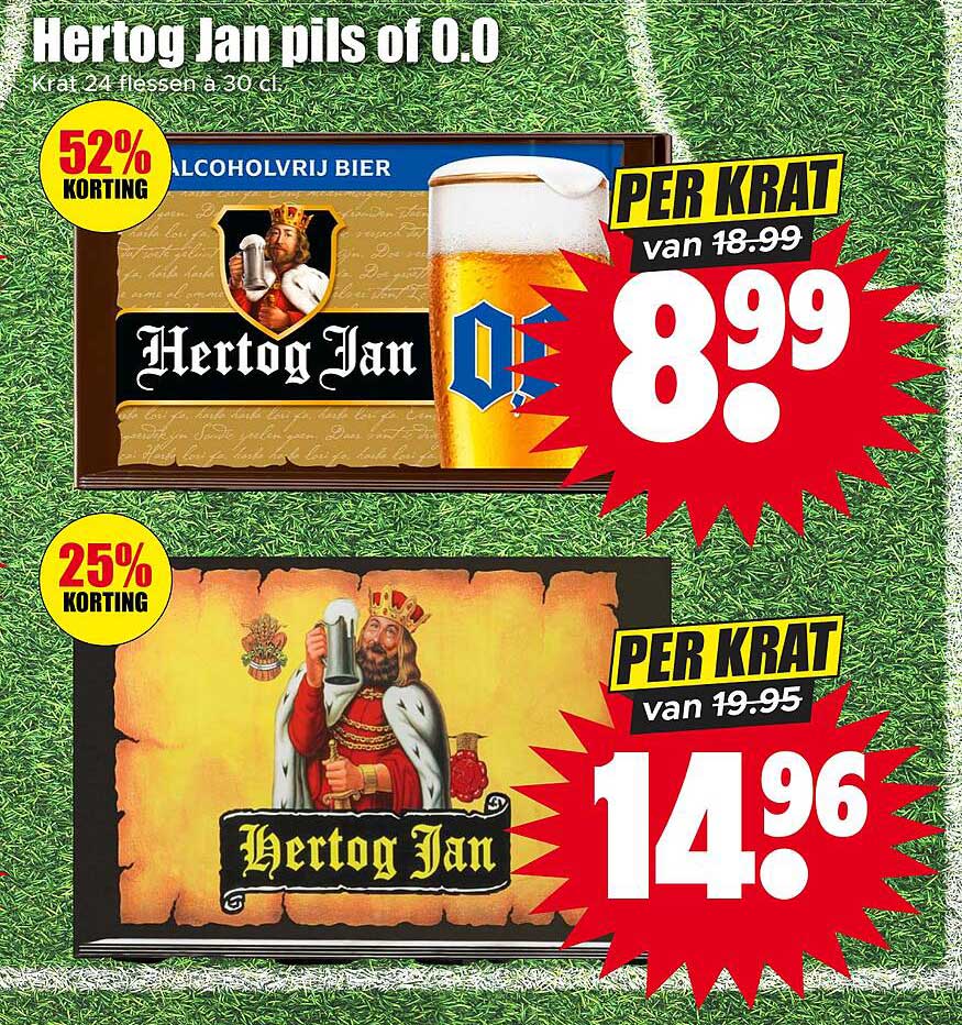 Hertog Jan pils of 0.0
