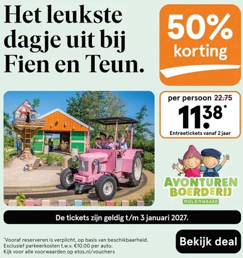 Het leukste dagje uit bij Fien en Teun.