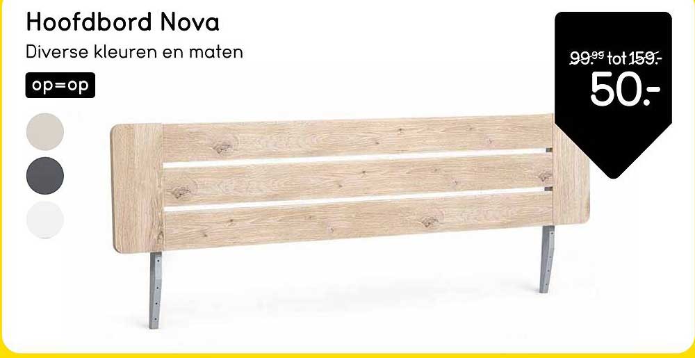 Hoofdbord Nova