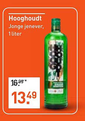 Hooghoudt Jonge jenever, 1 liter