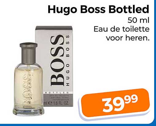 Hugo Boss Bottled 50 ml Eau de toilette voor heren.