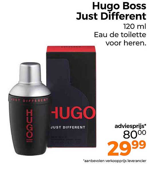 Hugo Boss Just Different 120 ml Eau de toilette voor heren