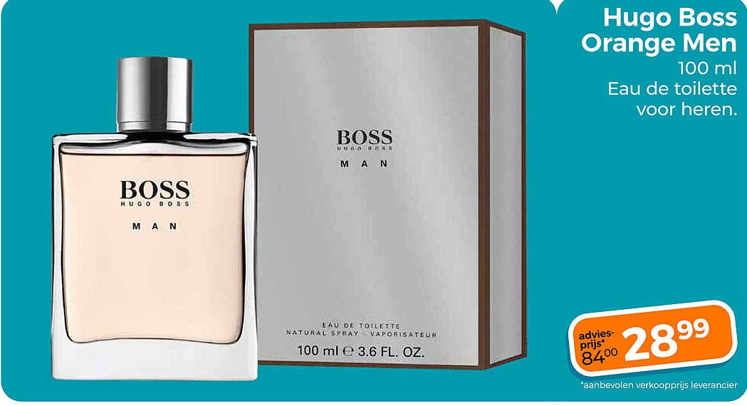 Hugo Boss Orange Men 100 ml Eau de toilette voor heren