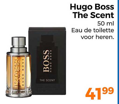 Hugo Boss The Scent 50 ml Eau de toilette voor heren.