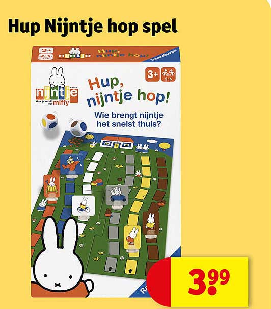 Hup Nijntje hop spel