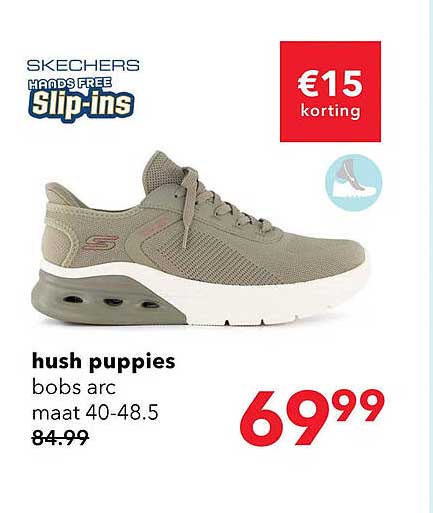 hush puppies bobs arc maat 40-48.5
