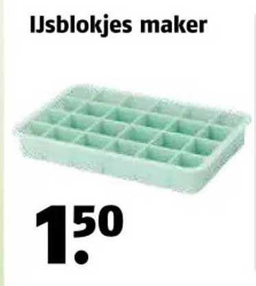 IJsblokjes maker