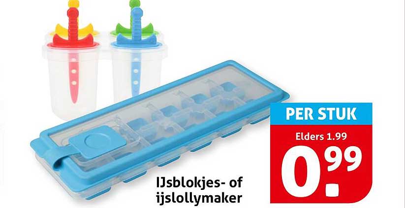 IJsblokjes- of ijslollymaker