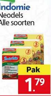 Indomie Noodles Alle soorten