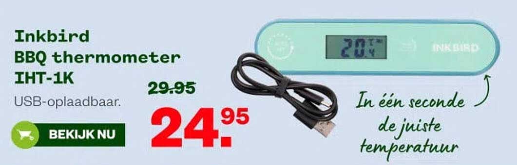 Inkbird BBQ thermometer IHT-1K