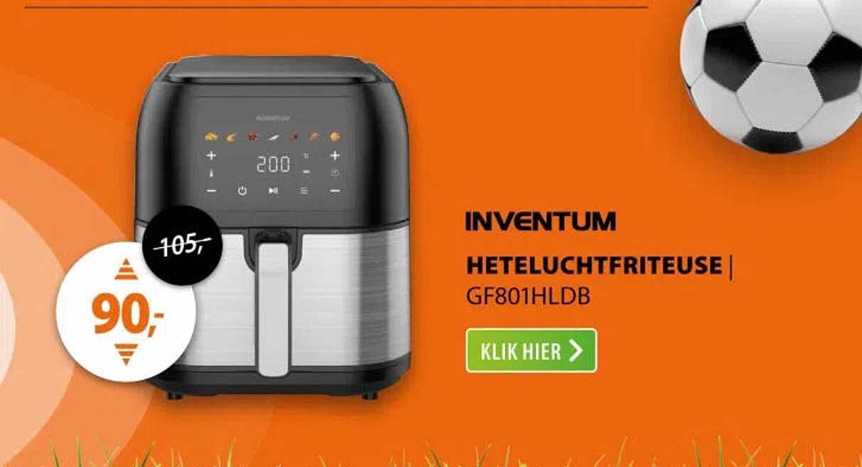 INVENTUM HETELUCHTFRITEUSE | GF801HLDB