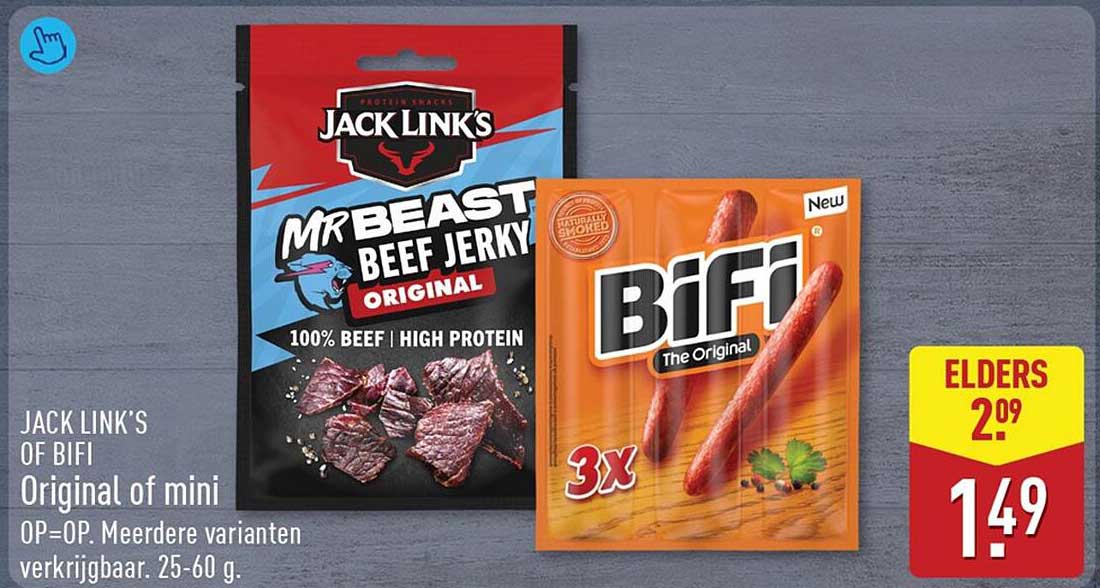 JACK LINK'S OF BIFI Original of mini