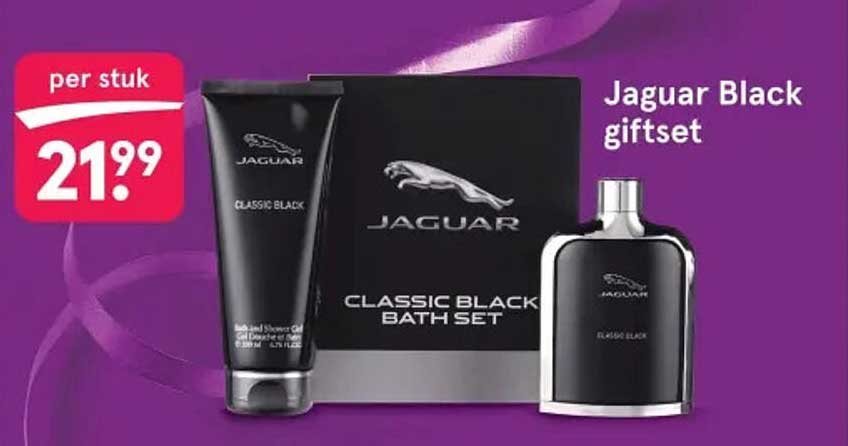 Jaguar Black giftset