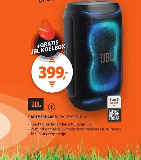 JBL PartySpeaker | PartyBox 130 + GRATIS JBL KOEBOX
