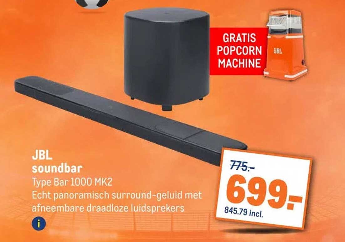 JBL soundbar Type Bar 1000 MK2