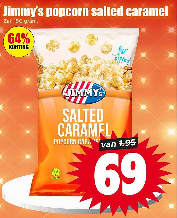 Jimmy's popcorn salted caramel