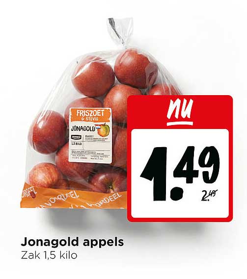 Jonagold appels