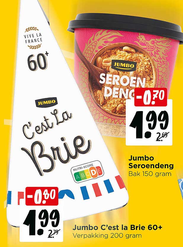 Jumbo C’est la Brie 60+ Verpakking 200 gram