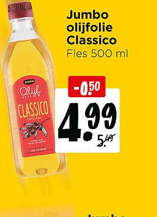 Jumbo olijfolie Classico Fles 500 ml