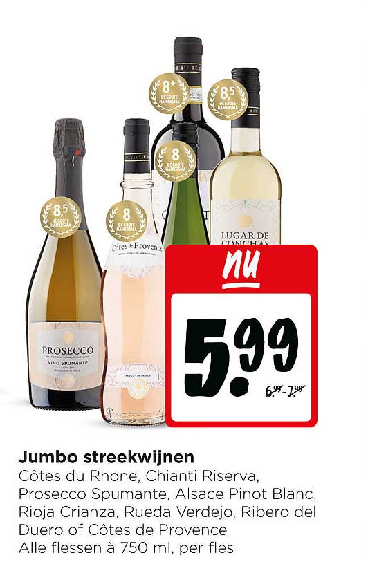 Jumbo streekwijnen