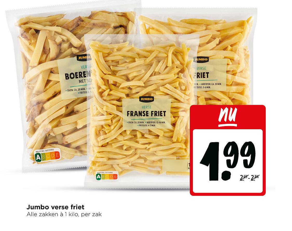 Jumbo verse friet