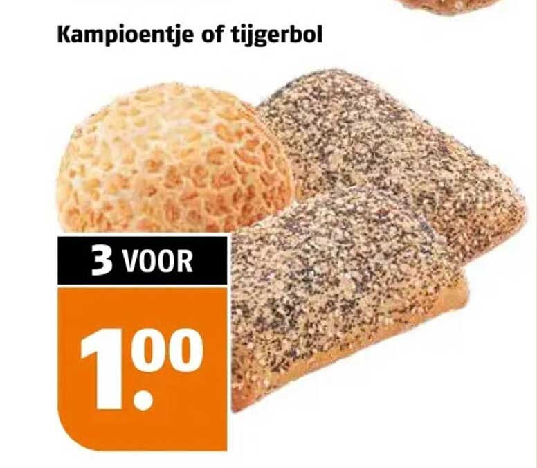 Kampioentje of tijgerbol