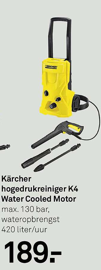 Kärcher hogedrukreiniger K4 Water Cooled Motor