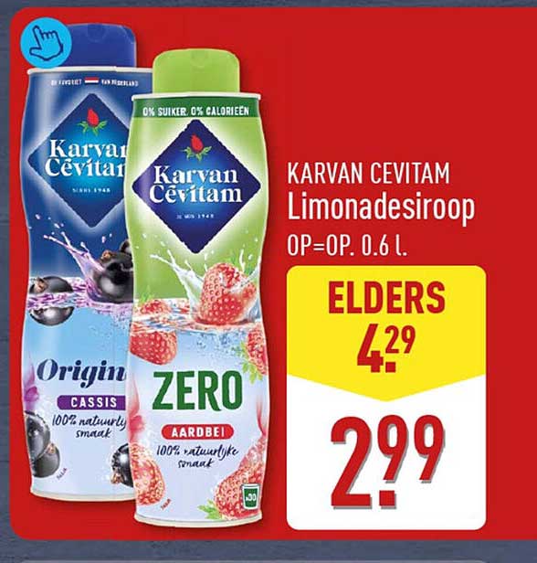 KARVAN CEVITAM Limonadesiroop OP=OP. 0.6 l.