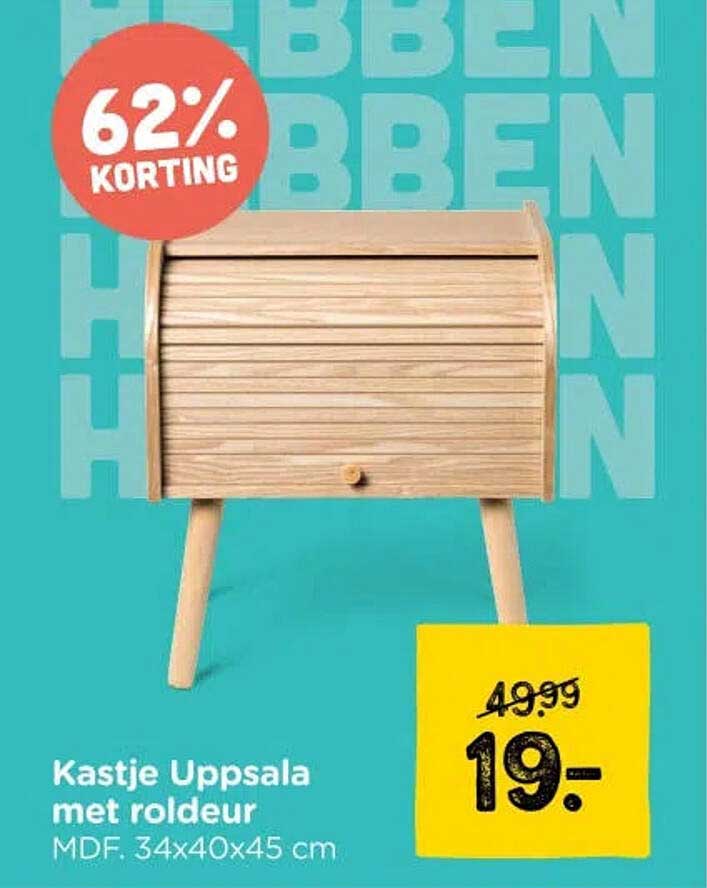 Kastje Uppsala met roldeuur