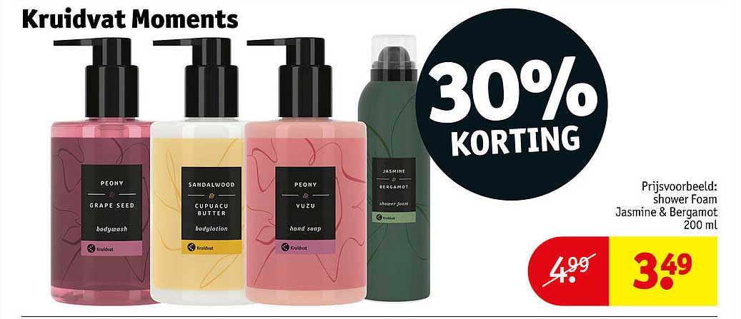 Kruidvat Moments 30% KORTING