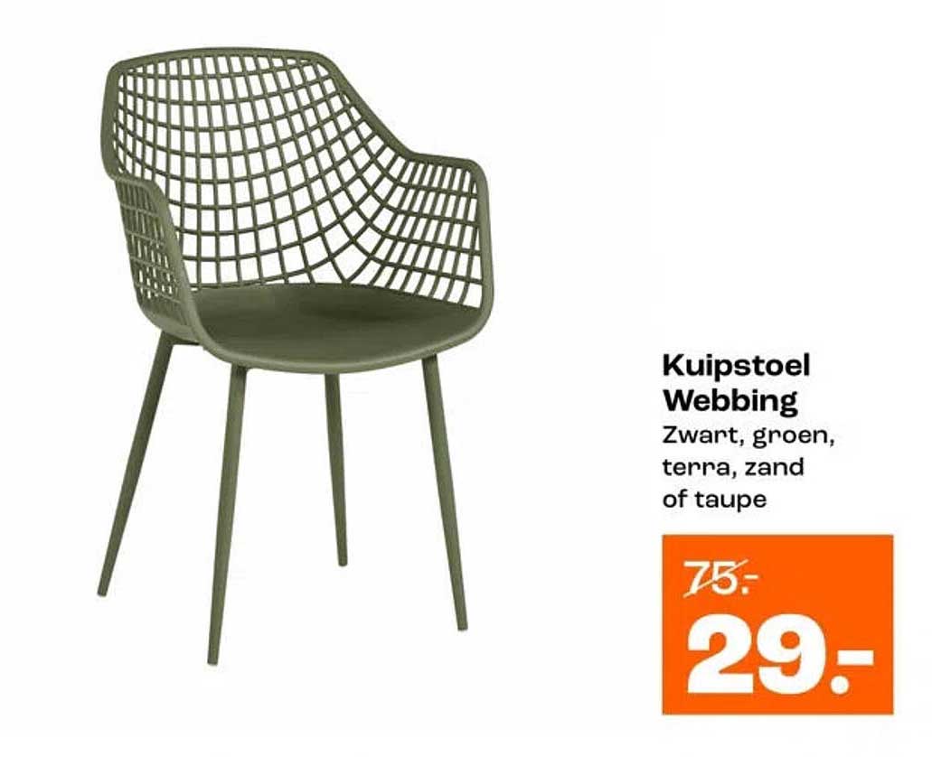 Kuipstoel Webbing