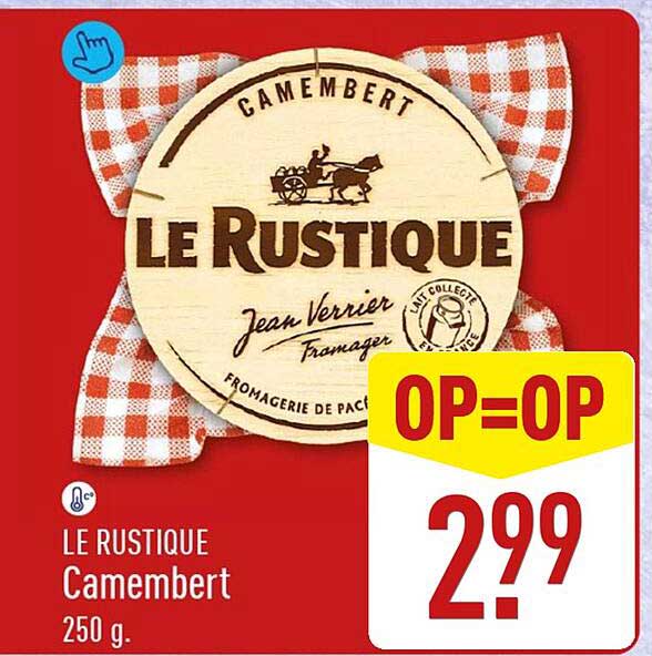 LE RUSTIQUE Camembert 250 g OP=OP