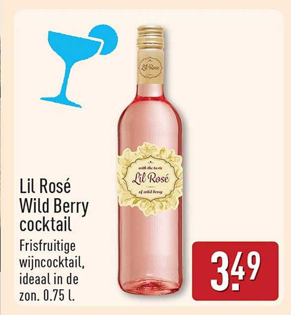 Lil Rosé Wild Berry cocktail