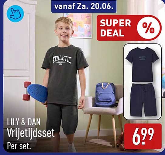 LILY & DAN Vrijetijdsset Per set. SUPER DEAL