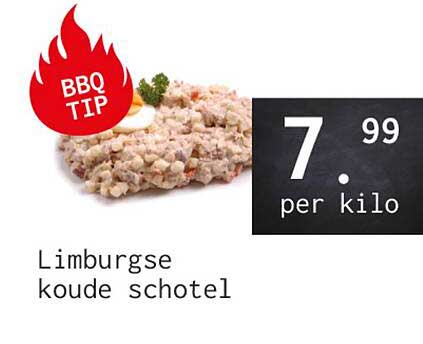 Limburgse koude schotel BBQ TIP