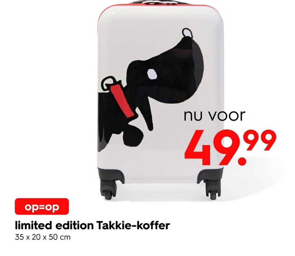limited edition Takkie-koffer