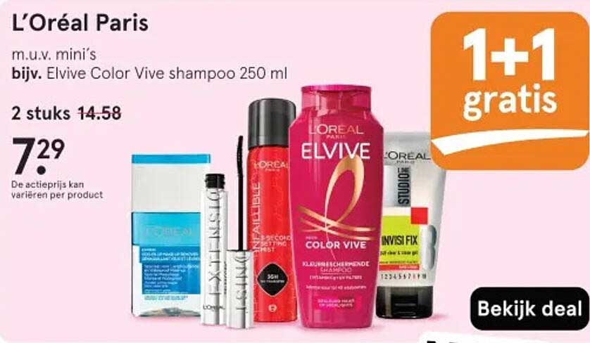 L'Oréal Paris 1+1 gratis
