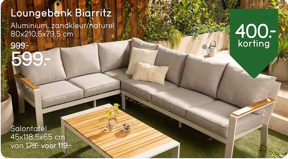 Loungebank Biarritz