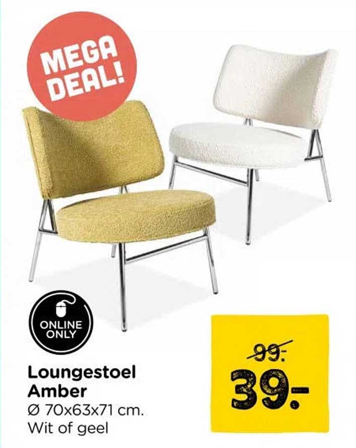 Loungestoel Amber