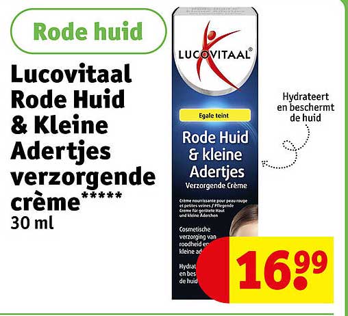 Lucovitaal Rode Huid & Kleine Adertjes verzorgende crème